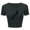 Ladies' Poly-Cotton Crop T-Shirt Thumbnail