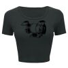 Ladies' Poly-Cotton Crop T-Shirt Thumbnail