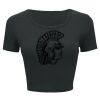 Ladies' Poly-Cotton Crop T-Shirt Thumbnail