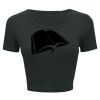 Ladies' Poly-Cotton Crop T-Shirt Thumbnail