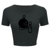 Ladies' Poly-Cotton Crop T-Shirt Thumbnail