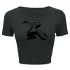 Ladies' Poly-Cotton Crop T-Shirt Thumbnail