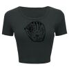Ladies' Poly-Cotton Crop T-Shirt Thumbnail