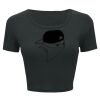 Ladies' Poly-Cotton Crop T-Shirt Thumbnail
