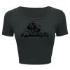 Ladies' Poly-Cotton Crop T-Shirt Thumbnail