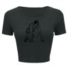 Ladies' Poly-Cotton Crop T-Shirt Thumbnail