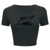 Ladies' Poly-Cotton Crop T-Shirt Thumbnail