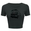 Ladies' Poly-Cotton Crop T-Shirt Thumbnail