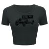 Ladies' Poly-Cotton Crop T-Shirt Thumbnail