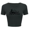 Ladies' Poly-Cotton Crop T-Shirt Thumbnail
