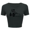 Ladies' Poly-Cotton Crop T-Shirt Thumbnail