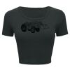 Ladies' Poly-Cotton Crop T-Shirt Thumbnail