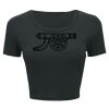Ladies' Poly-Cotton Crop T-Shirt Thumbnail