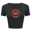 Ladies' Poly-Cotton Crop T-Shirt Thumbnail
