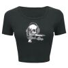 Ladies' Poly-Cotton Crop T-Shirt Thumbnail