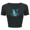 Ladies' Poly-Cotton Crop T-Shirt Thumbnail