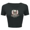 Ladies' Poly-Cotton Crop T-Shirt Thumbnail