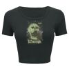 Ladies' Poly-Cotton Crop T-Shirt Thumbnail