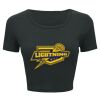 Ladies' Poly-Cotton Crop T-Shirt Thumbnail