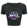 Ladies' Poly-Cotton Crop T-Shirt Thumbnail