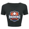 Ladies' Poly-Cotton Crop T-Shirt Thumbnail