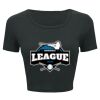 Ladies' Poly-Cotton Crop T-Shirt Thumbnail