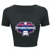 Ladies' Poly-Cotton Crop T-Shirt Thumbnail