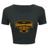 Ladies' Poly-Cotton Crop T-Shirt Thumbnail