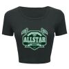 Ladies' Poly-Cotton Crop T-Shirt Thumbnail