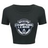 Ladies' Poly-Cotton Crop T-Shirt Thumbnail