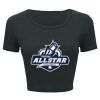 Ladies' Poly-Cotton Crop T-Shirt Thumbnail