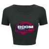 Ladies' Poly-Cotton Crop T-Shirt Thumbnail