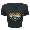 Ladies' Poly-Cotton Crop T-Shirt Thumbnail