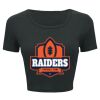 Ladies' Poly-Cotton Crop T-Shirt Thumbnail