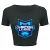 Ladies' Poly-Cotton Crop T-Shirt Thumbnail