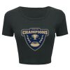 Ladies' Poly-Cotton Crop T-Shirt Thumbnail
