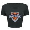 Ladies' Poly-Cotton Crop T-Shirt Thumbnail