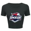 Ladies' Poly-Cotton Crop T-Shirt Thumbnail