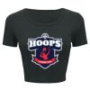 Ladies' Poly-Cotton Crop T-Shirt Thumbnail