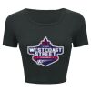 Ladies' Poly-Cotton Crop T-Shirt Thumbnail