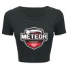 Ladies' Poly-Cotton Crop T-Shirt Thumbnail