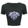 Ladies' Poly-Cotton Crop T-Shirt Thumbnail