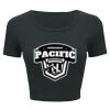 Ladies' Poly-Cotton Crop T-Shirt Thumbnail