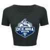 Ladies' Poly-Cotton Crop T-Shirt Thumbnail