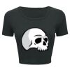 Ladies' Poly-Cotton Crop T-Shirt Thumbnail