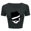 Ladies' Poly-Cotton Crop T-Shirt Thumbnail