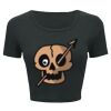 Ladies' Poly-Cotton Crop T-Shirt Thumbnail