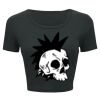 Ladies' Poly-Cotton Crop T-Shirt Thumbnail