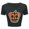 Ladies' Poly-Cotton Crop T-Shirt Thumbnail