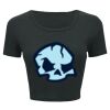 Ladies' Poly-Cotton Crop T-Shirt Thumbnail